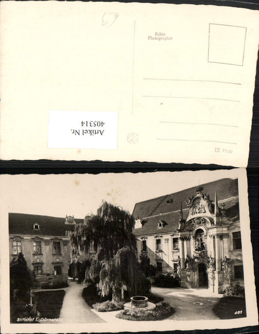 405314,Dürnstein an d. Donau Stiftshof Stift