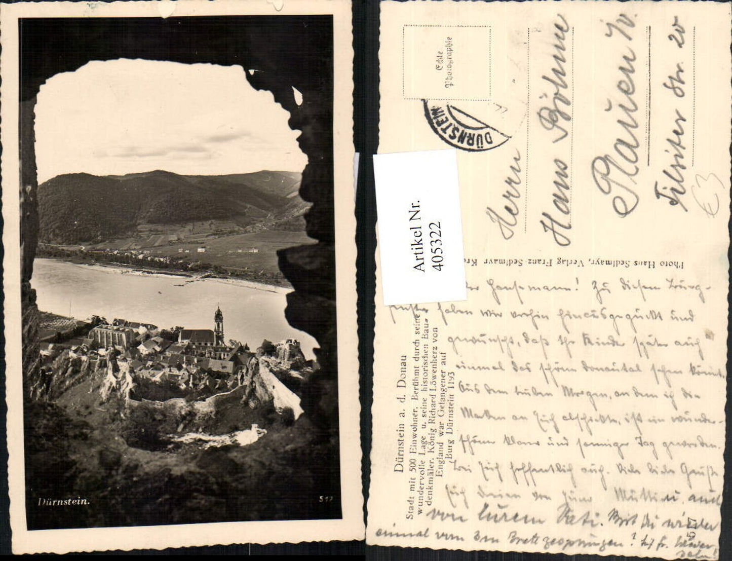 405322,Dürnstein an d. Donau Totale