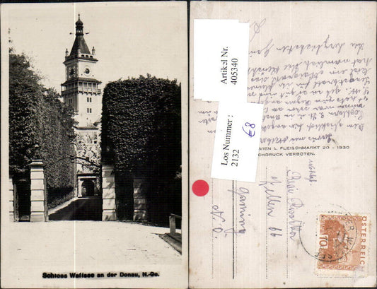405340,Schloss Wallsee an d. Donau Eingang Turm