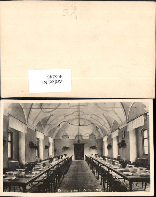 405348,Zeillern b. Amstetten Erholungsheim Speisesaal Innenansicht