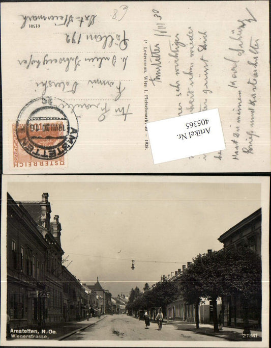 405365,Amstetten Wienerstraße Straßenansicht