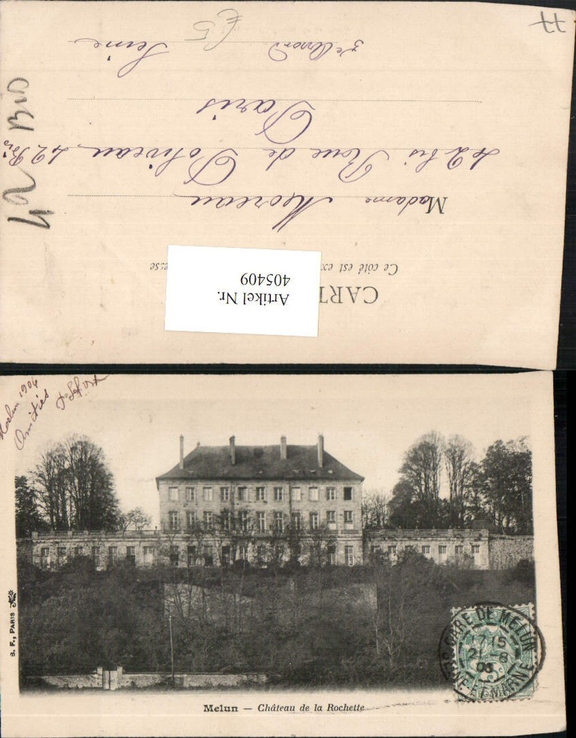 405409,Ile-de-France Seine-et-Marne Melun Chateau de la Rochette Schloss