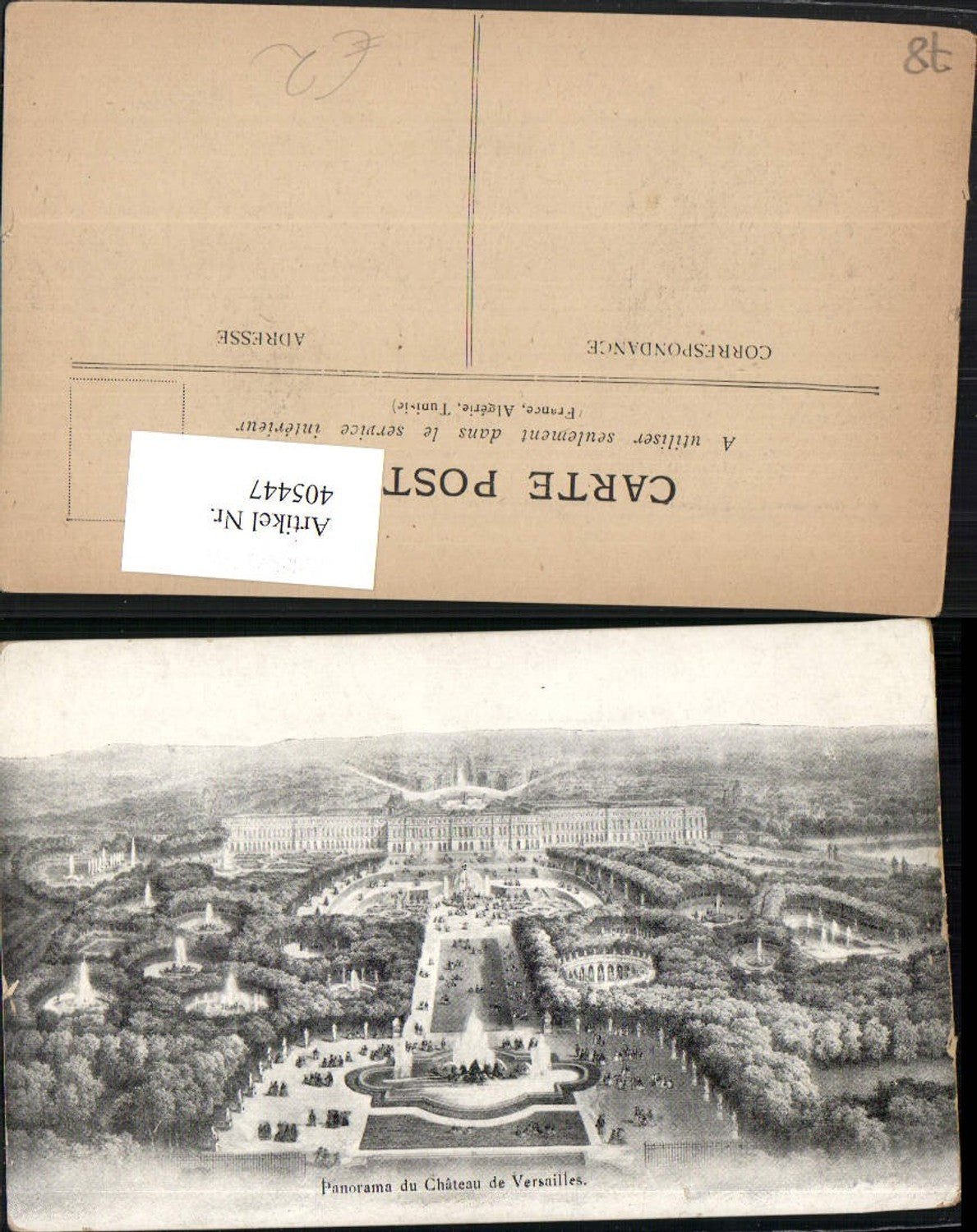 405447,Ile-de-France Yvelines Panorama du Chateau de Versailles Schloss