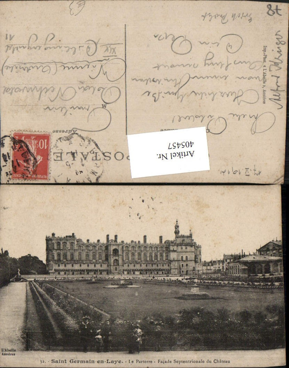 405457,Ile-de-France Yvelines Saint-Germain-en-Laye Le Parterre Chateau Schloss