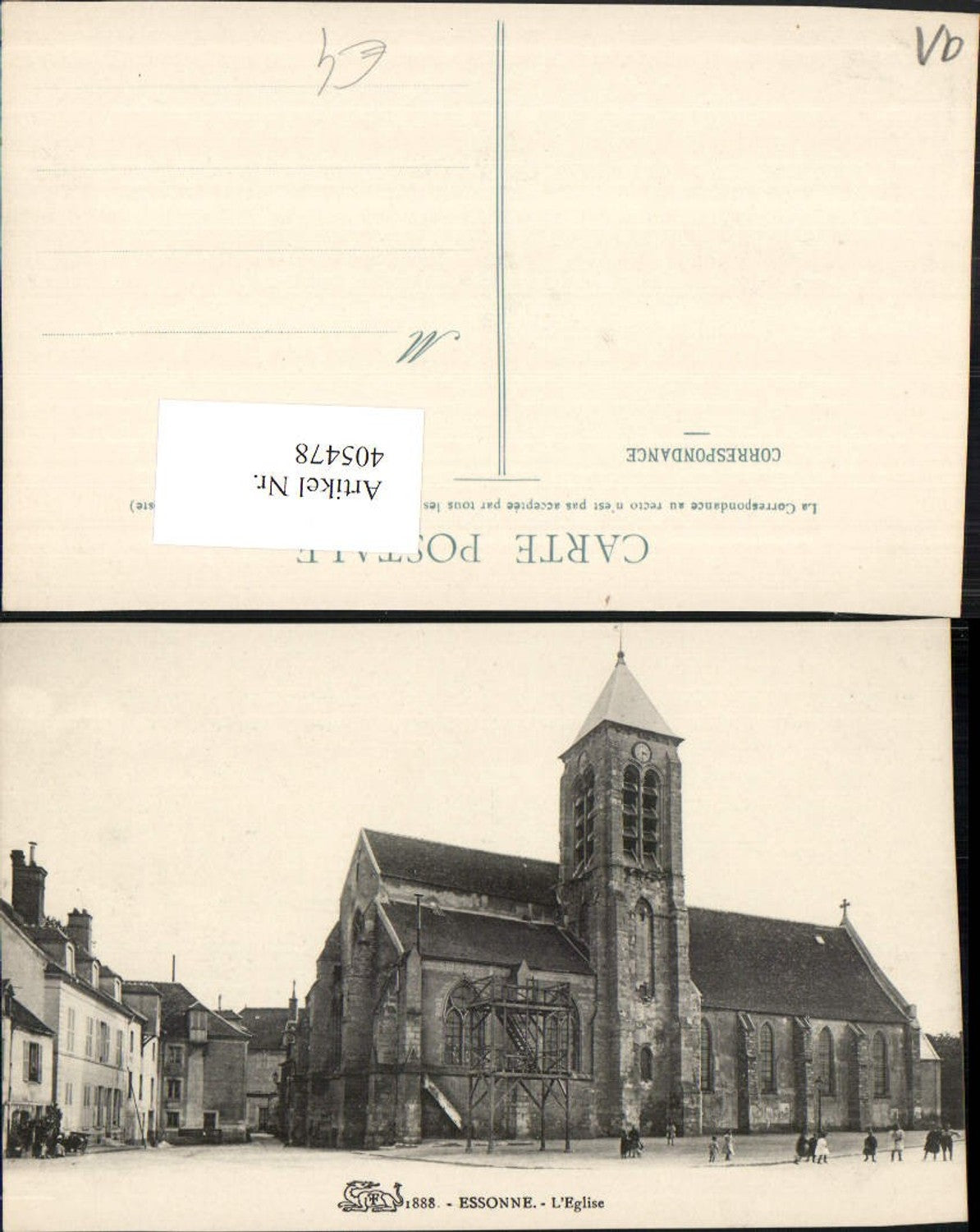 405478,Ile-de-France Essonne L'Eglise Kirche