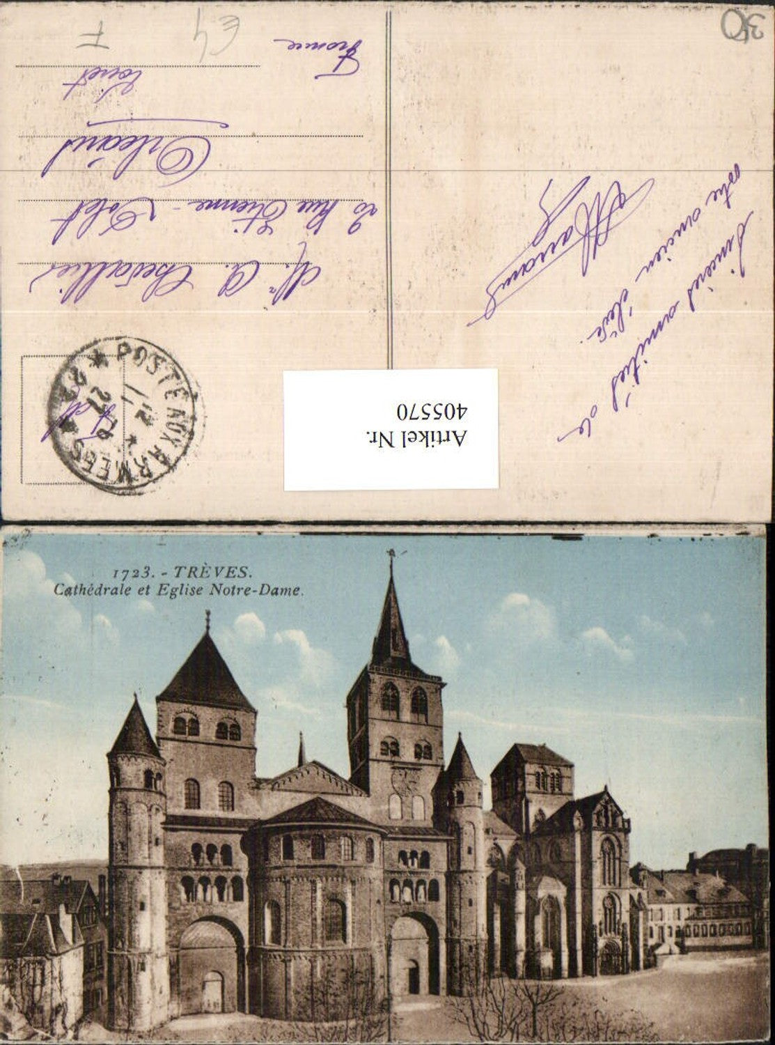 405570,Languedoc-Roussillon Gard Treves Cathedrale et Eglise Notre-Dame Kirche
