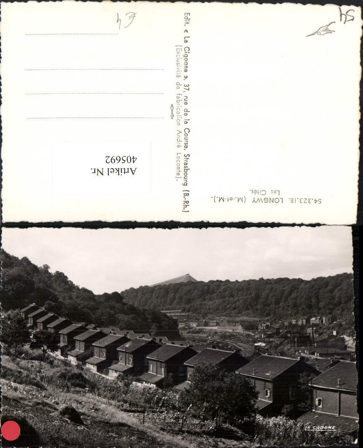 405692,Lothringen Meurthe-et-Moselle Longwy Les Cites Häuser