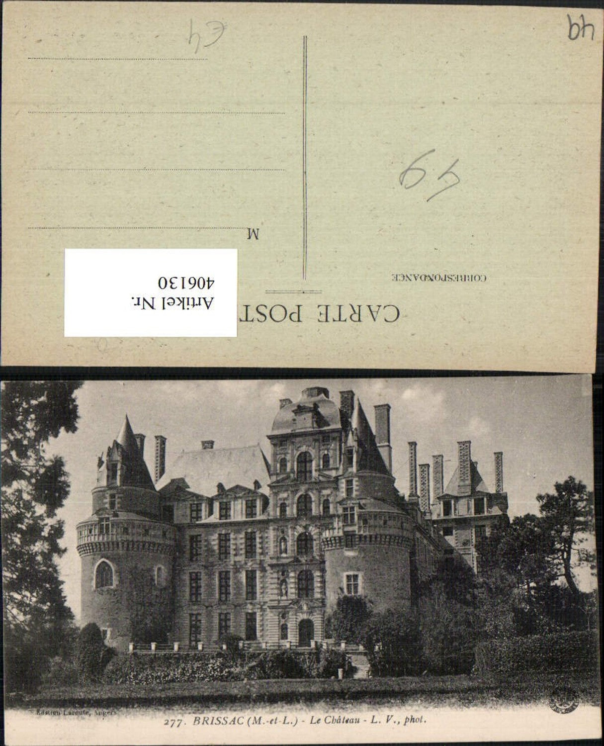 406130,Pays de la Loire Maine-et-Loire Brissac Le Chateau Schloss