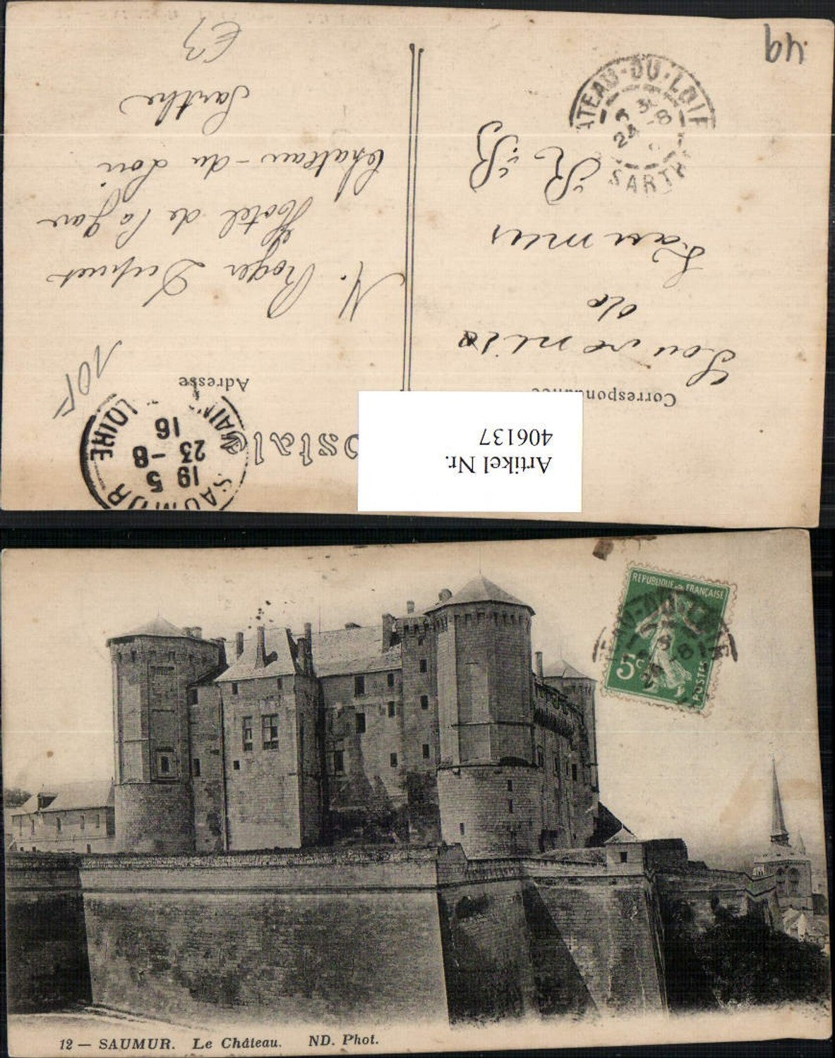 406137,Pays de la Loire Maine-et-Loire Saumur Le Chateau Schloss