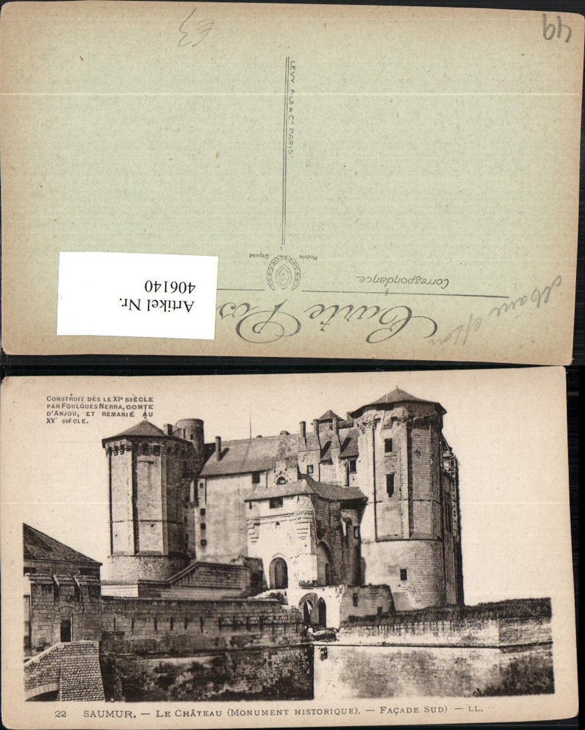406140,Pays de la Loire Maine-et-Loire Saumur Le Chateau Schloss