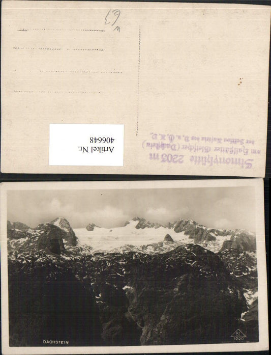 406648,Dachstein b. Hallstatt Bergkulisse