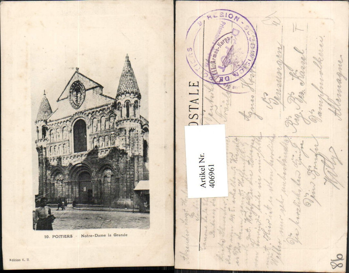406961,Poitou-Charentes Vienne Poitiers Notre-Dame la Grande Kirche