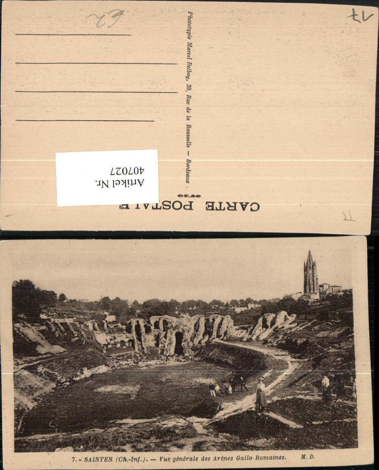 407027,Poitou-Charentes Charente-Maritime Saintes Arenes Gallo-Romaines Arena