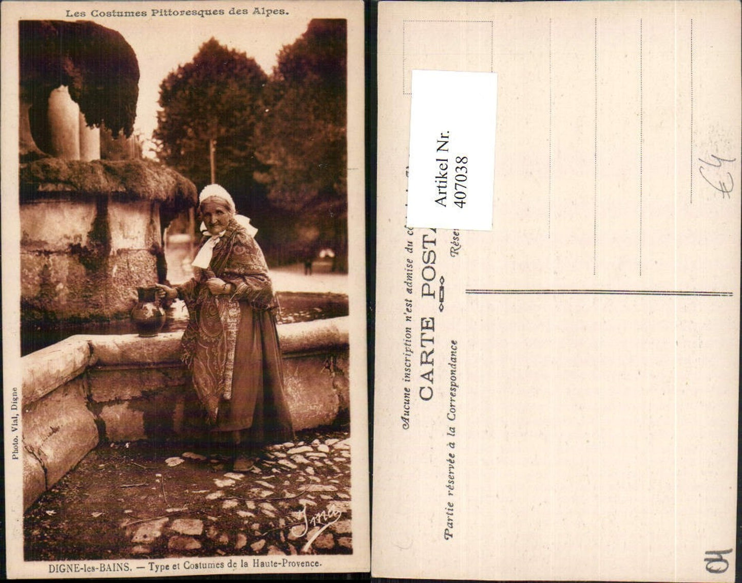 407038,Provence-Alpes-Cote-Azur Alpes-de-Haute-Provence Digne-les-Bains Type Brunnen