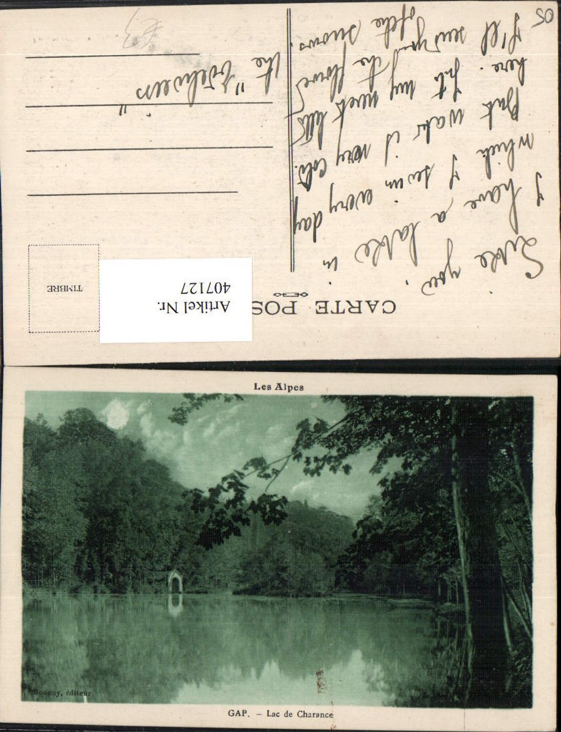 407127,Provence-Alpes-Cote-Azur Hautes-Alpes Gap Lac de Charance See