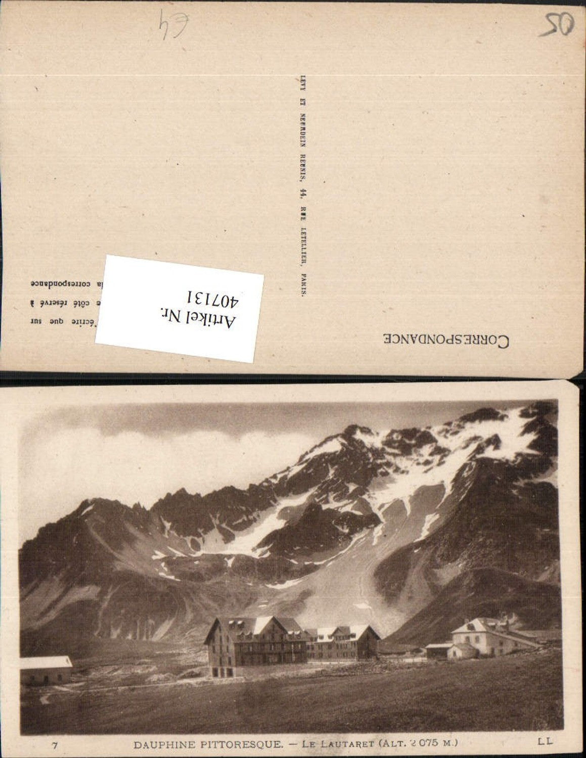 407131,Provence-Alpes-Cote-Azur Hautes-Alpes Le Lautaret Bergkulisse