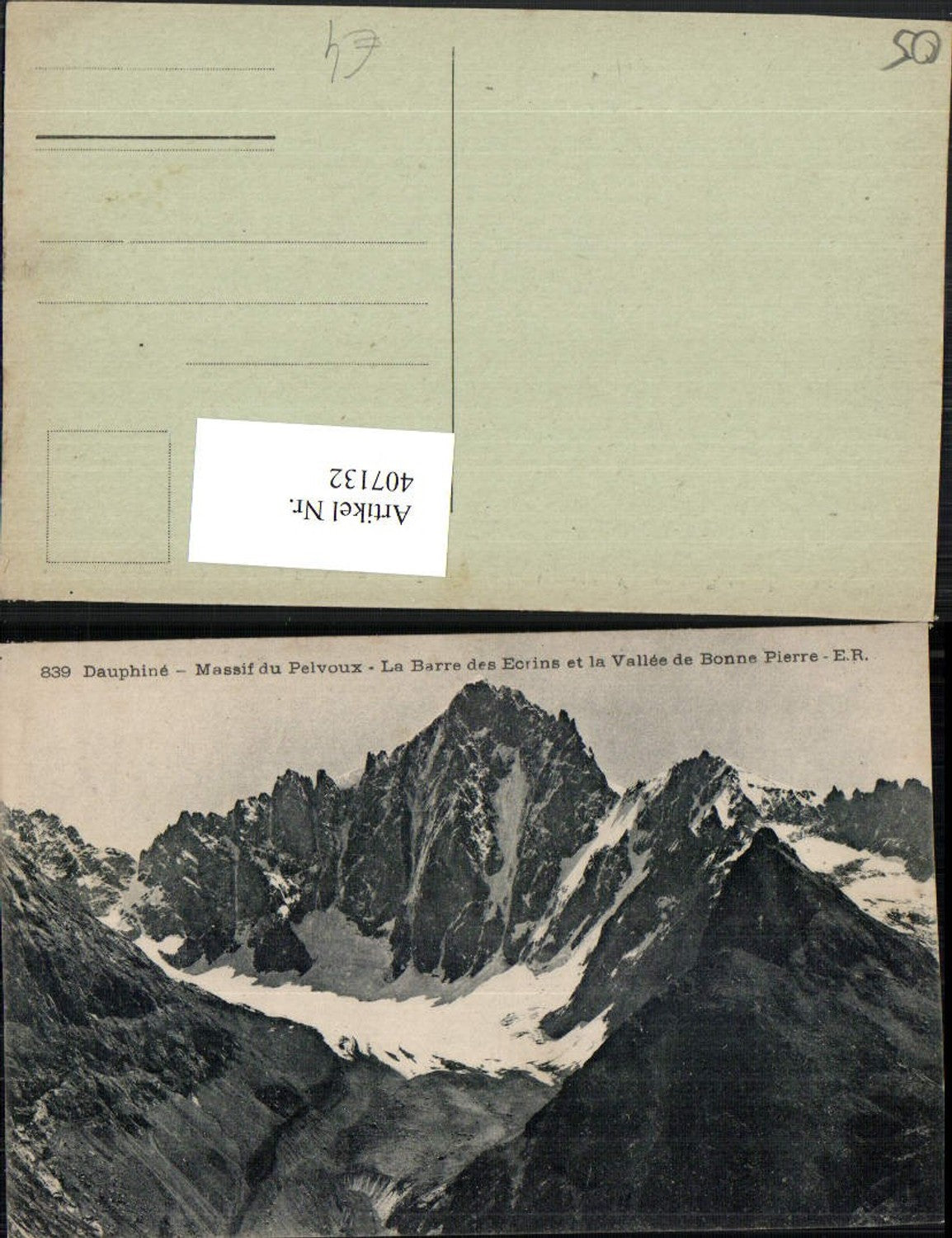 407132,Provence-Alpes-Cote-Azur Hautes-Alpes Massif du Pelvoux Bergkulisse