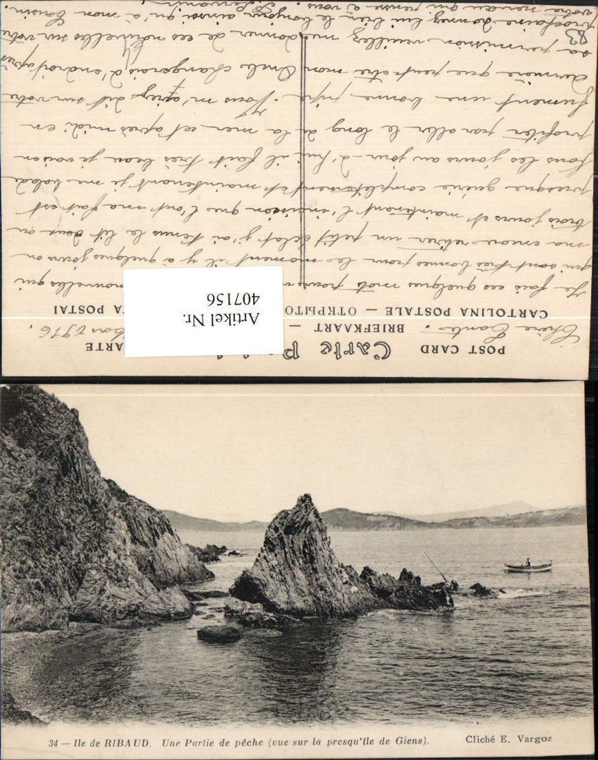 407156,Provence-Alpes-Cote-Azur Var Ile de Ribaud Partie de peche Küste