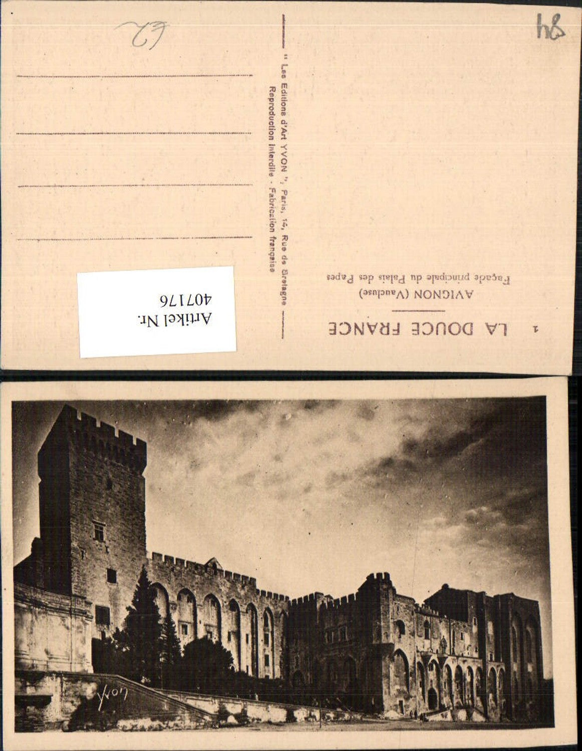 407176,Provence-Alpes-Cote-Azur Vaucluse Avignon Palais des Papes