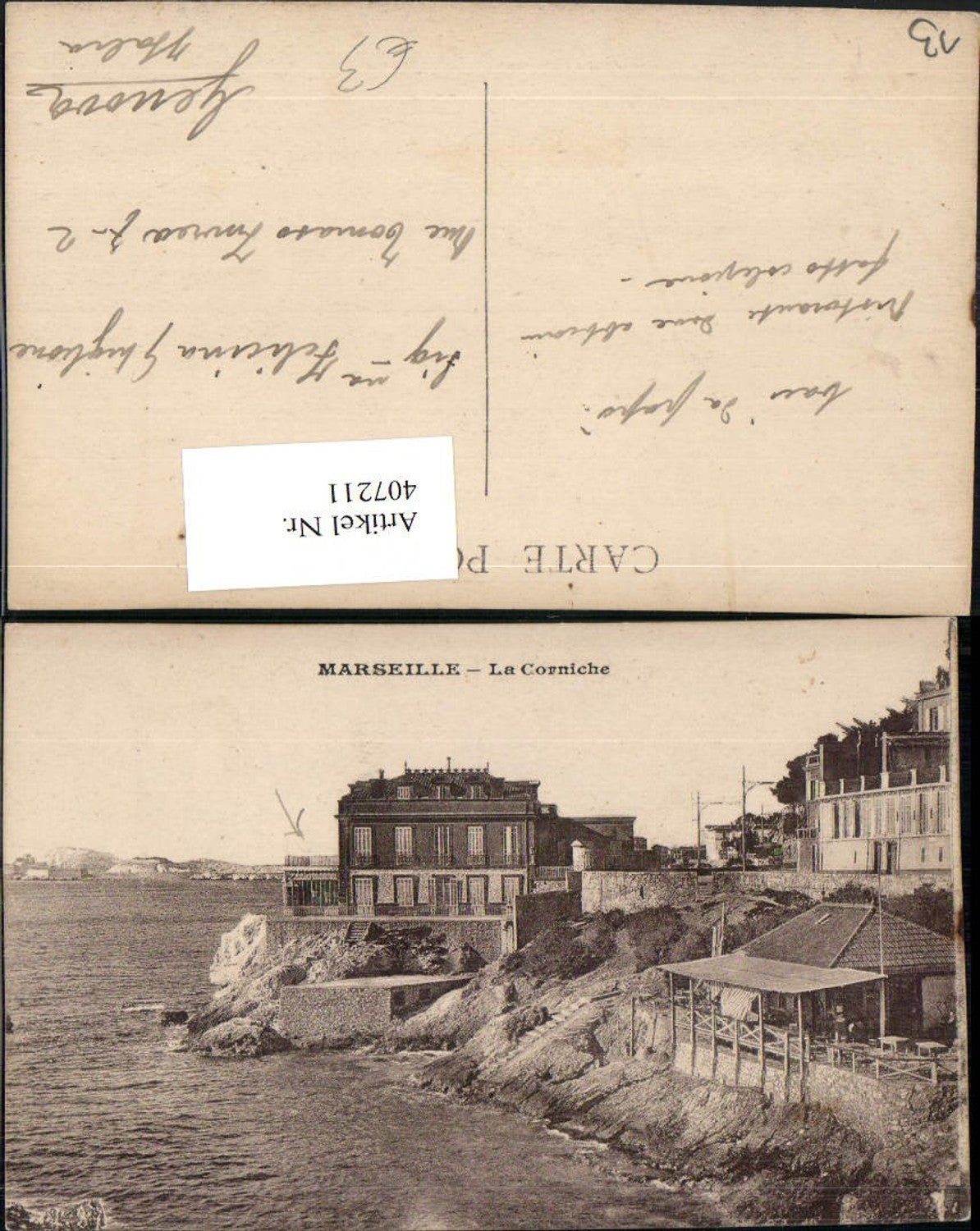 407211,Provence-Alpes-Cote-Azur Bouches-de-Rhone Marseille La Corniche Küste