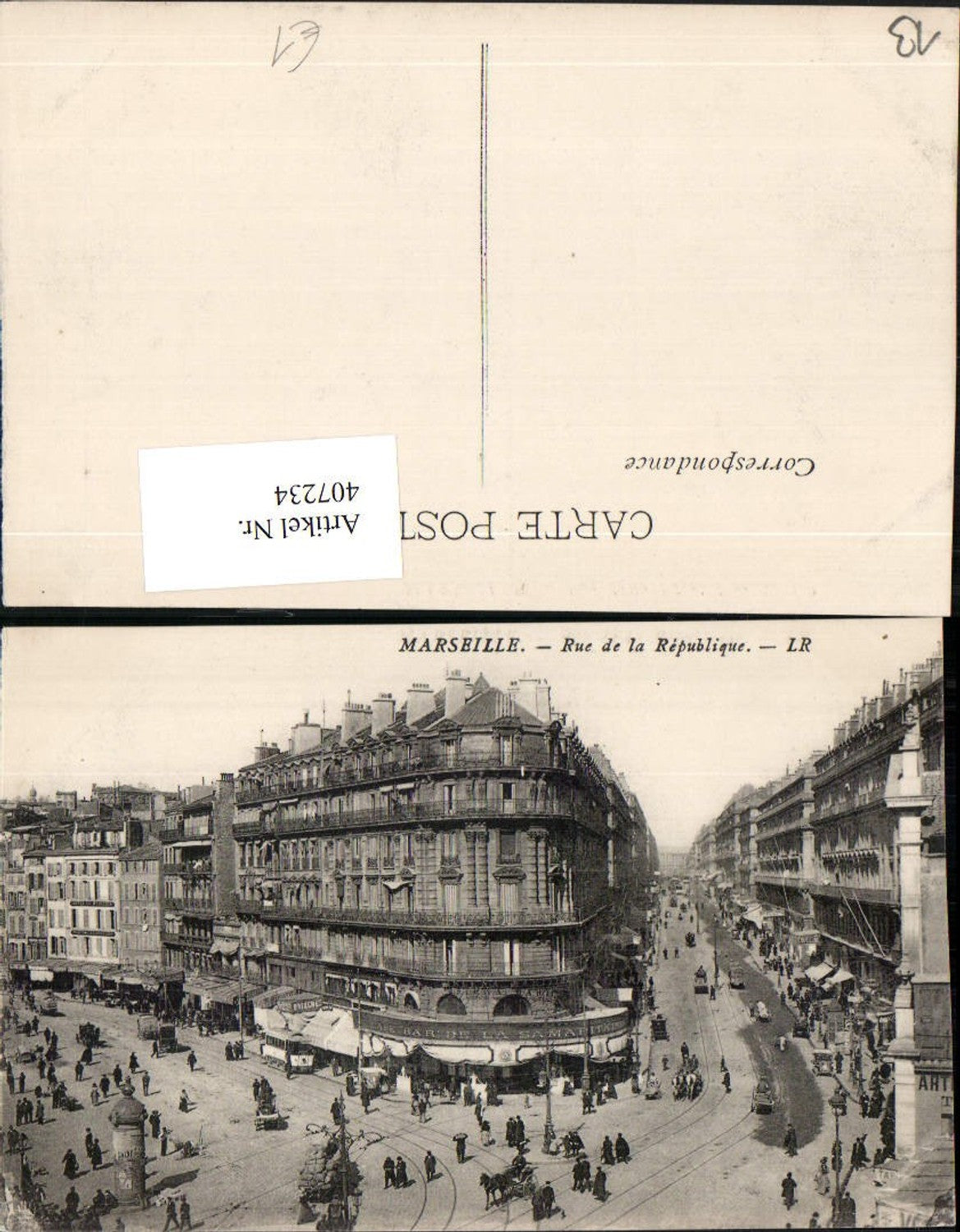 407234,Provence-Alpes-Cote-Azur Bouches-de-Rhone Marseille Rue de la Republique Geschäfte