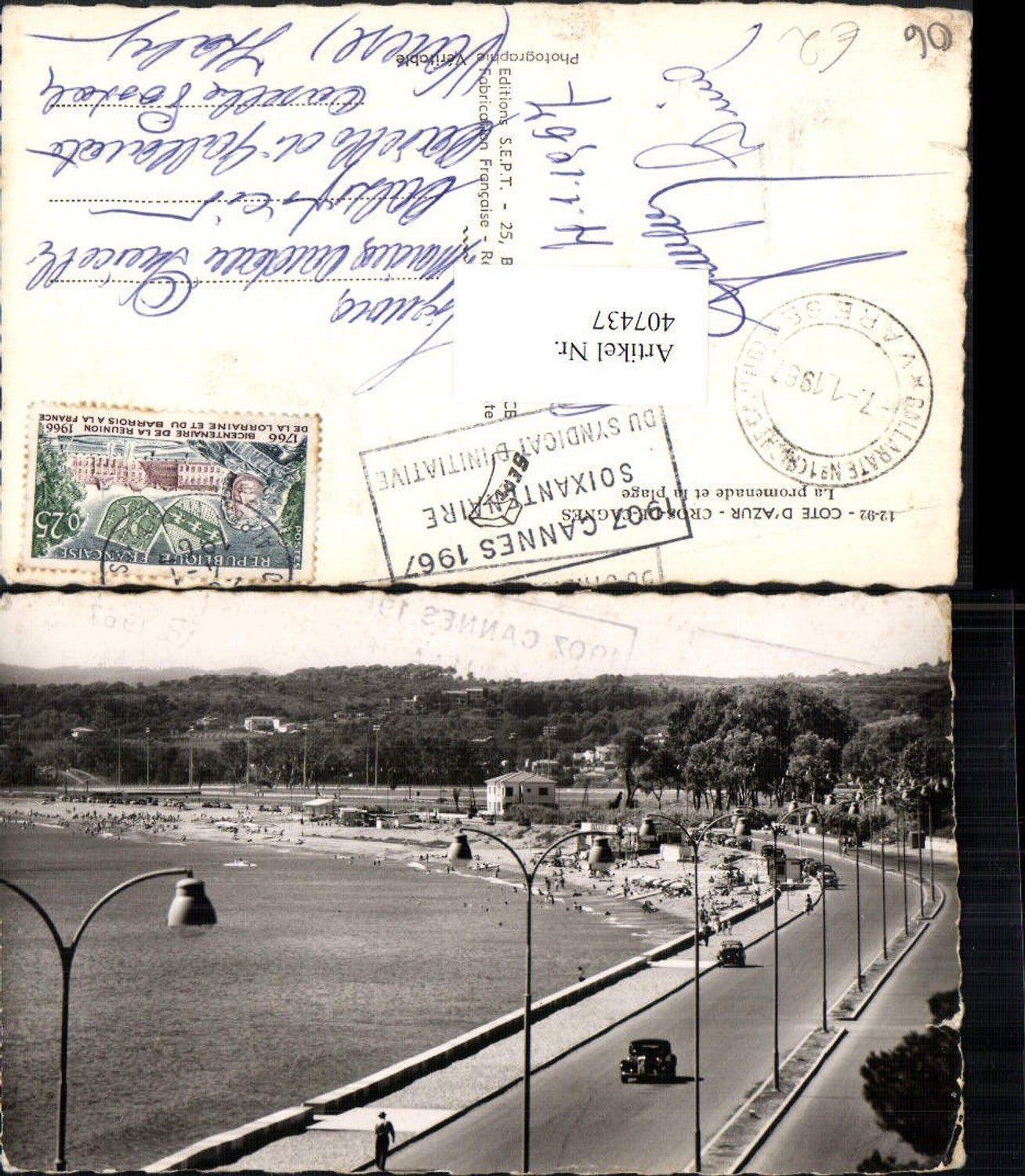 407437,Provence-Alpes-Cote-Azur Alpes-Maritimes Cros-de-Cagnes Promenade Strand