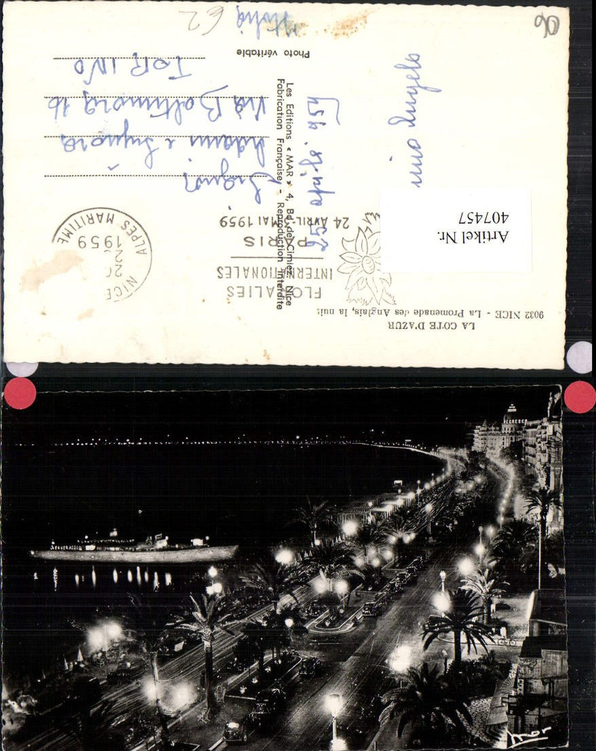 407457,Provence-Alpes-Cote-Azur Alpes-Maritimes Nice Nizza Promenade des Anglais