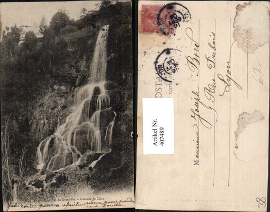 407489,Rhone-Alpes Isere Grenoble Cascade de Claix Wasserfall