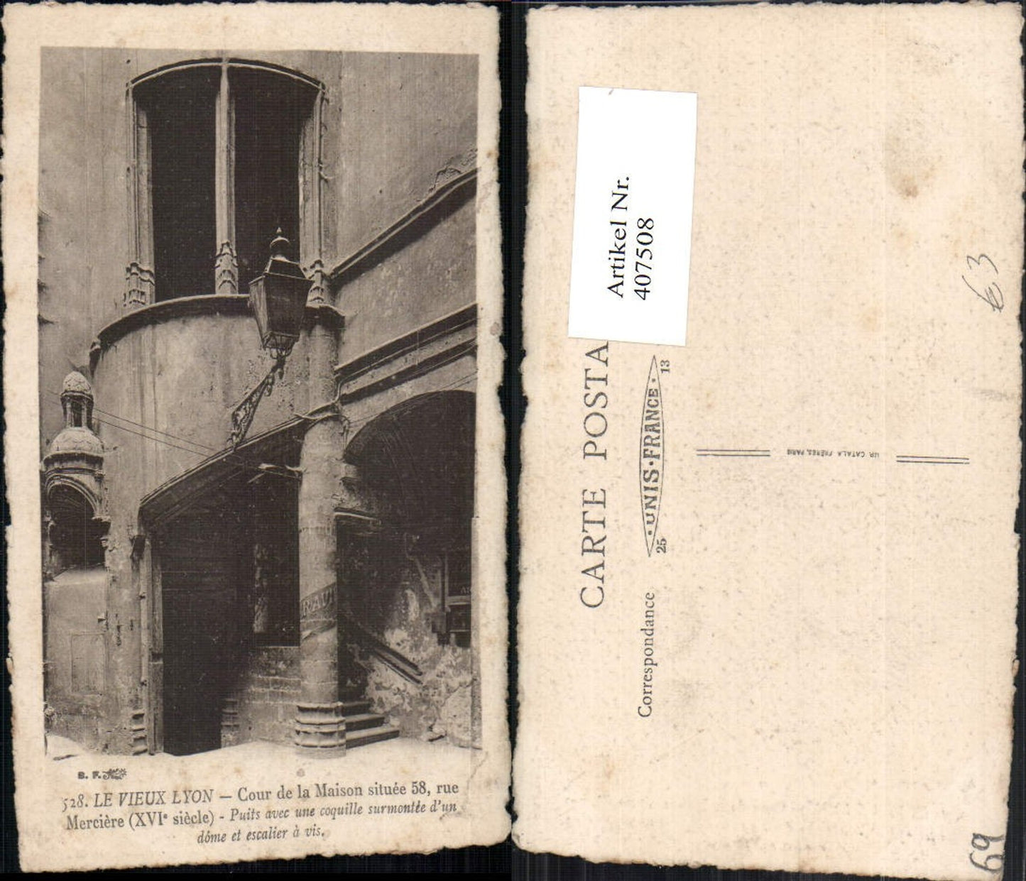 407508,Rhone-Alpes Rhone Lyon Cour de la Maison Hof Motiv