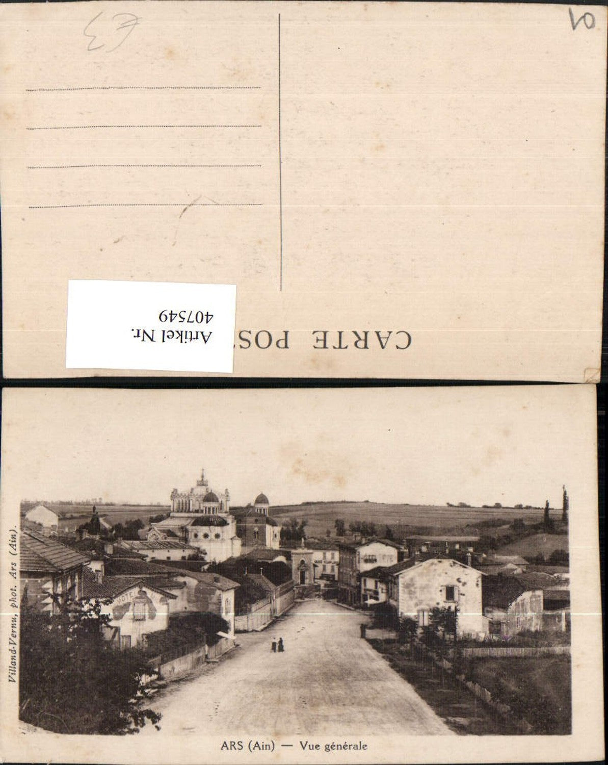 407549,Rhone-Alpes Ain Ars Vue generale Totale