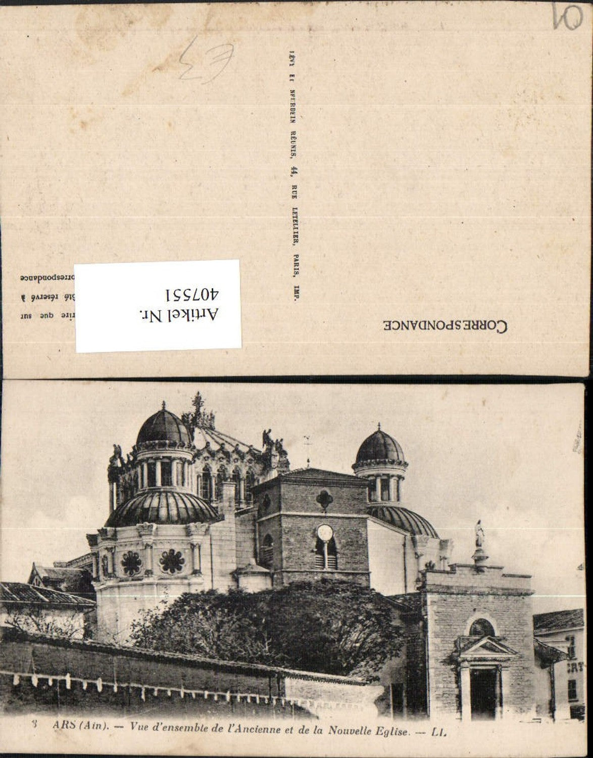 407551,Rhone-Alpes Ain Ars Nouvelle Eglise Kirche