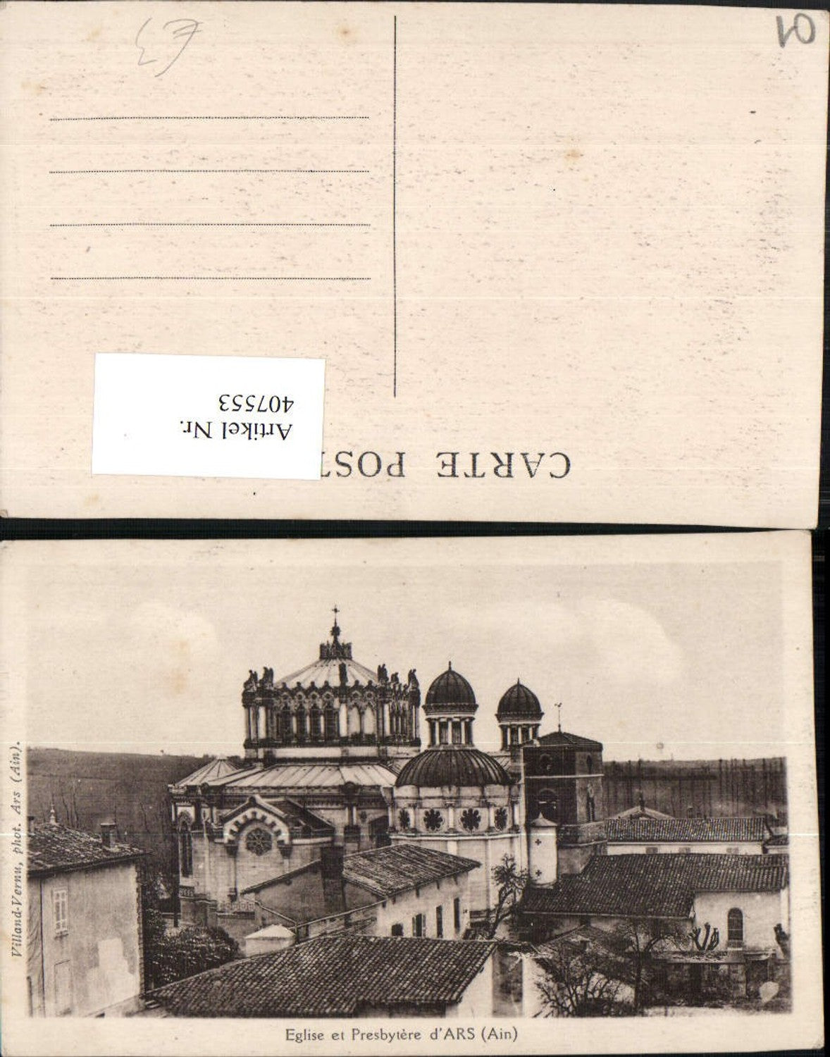 407553,Rhone-Alpes Ain Ars Eglise Kirche