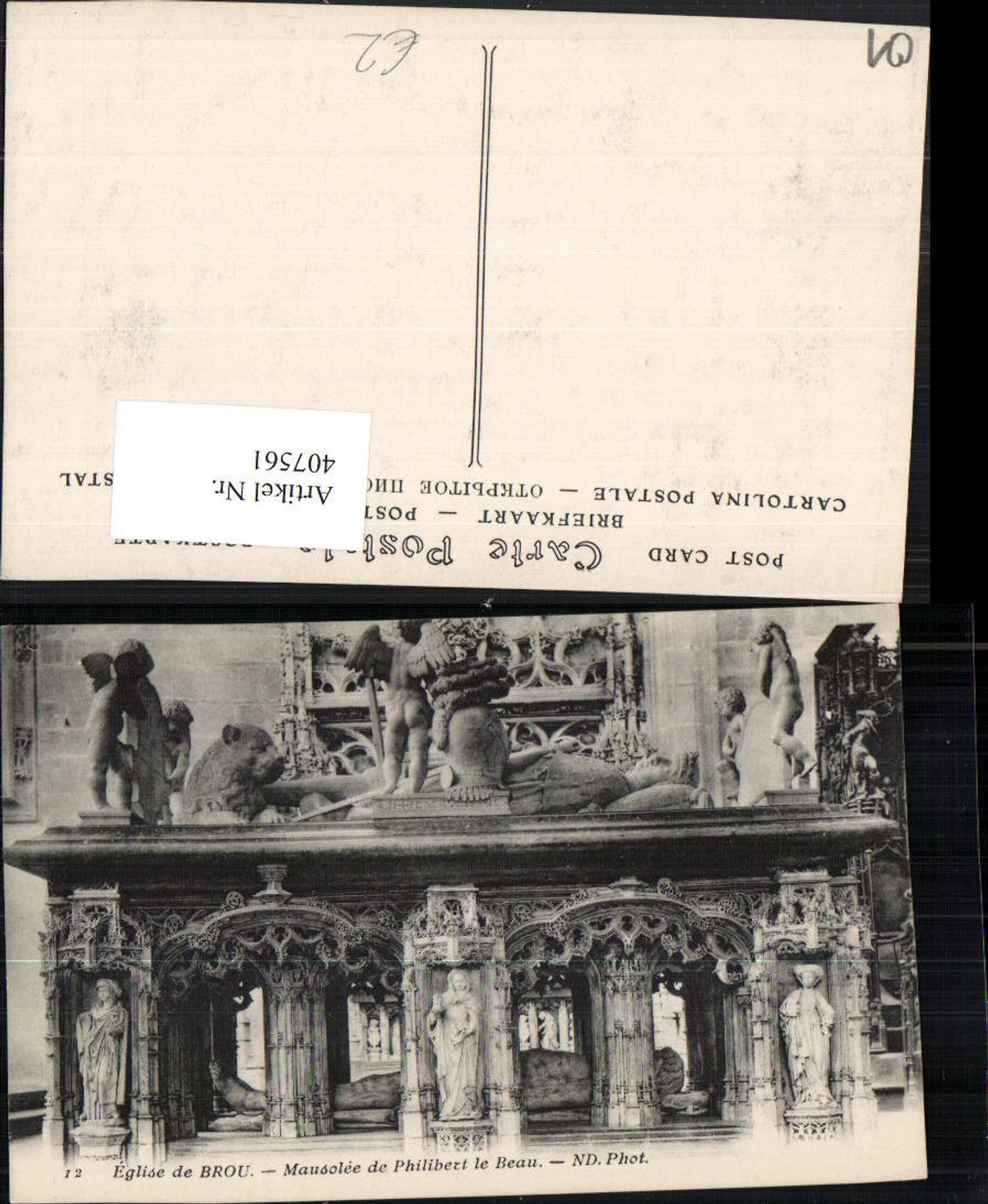 407561,Rhone-Alpes Ain Eglise de Brou Mausolee de Philibert le Beau Mausoleum