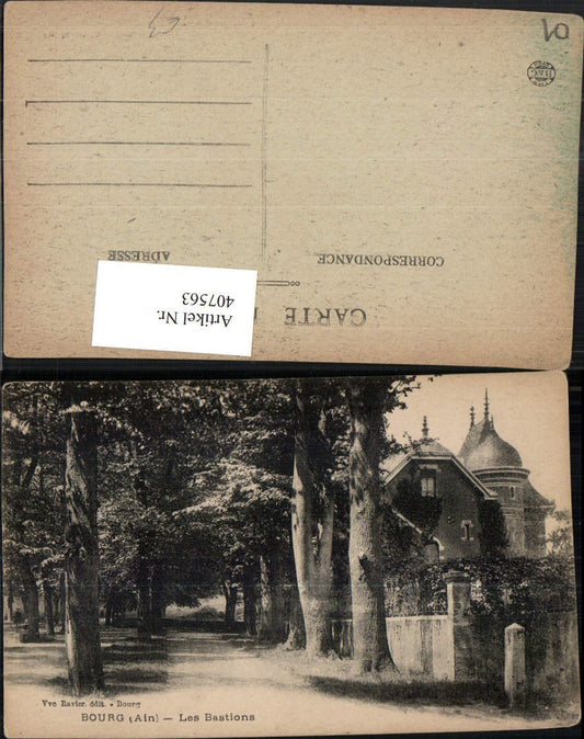 407563,Rhone-Alpes Ain Bourg Les Bastions Gebäude