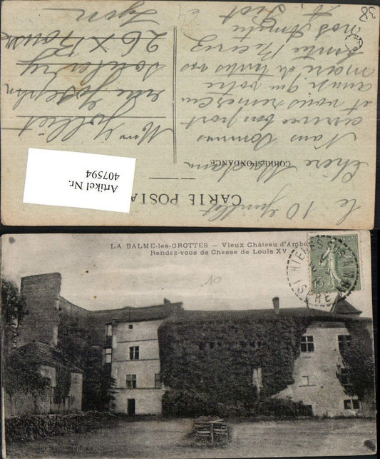 407594,Rhone-Alpes Isere Balme-les-Grottes Chateau Schloss