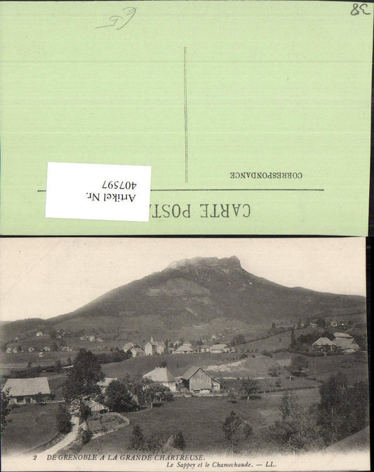 407597,Rhone-Alpes Isere Grenoble a la Grande Chartreuse Le Sappey Totale