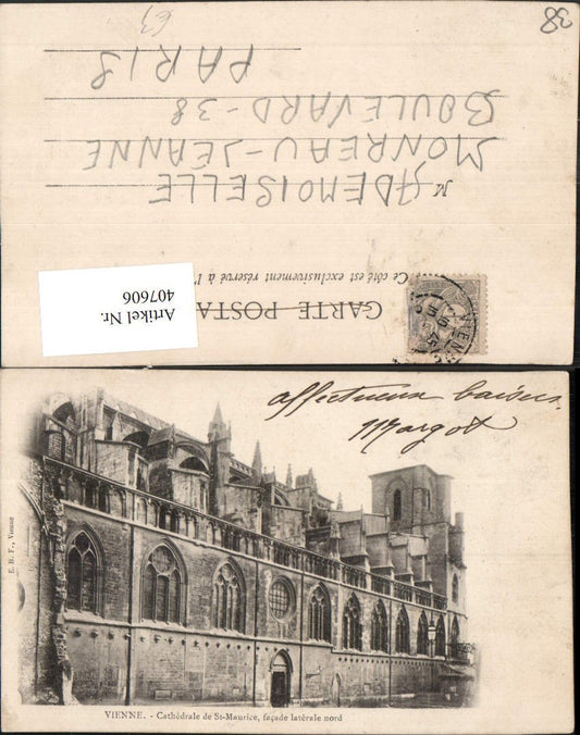 407606,Rhone-Alpes Isere Vienne Cathedrale St-Maurice Kirche