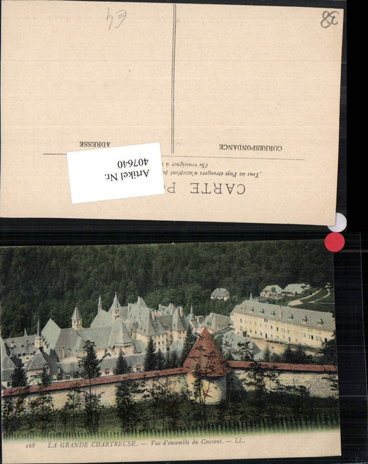 407640,Rhone-Alpes Isere Grande Chartreuse Couvent Kloster