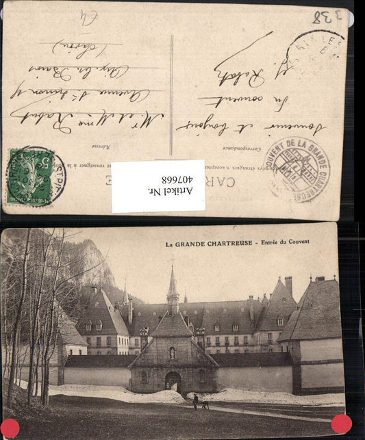 407668,Rhone-Alpes Isere Grande Chartreuse Couvent Kloster