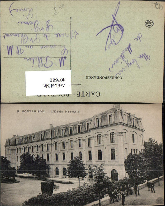 407680,Rhone-Alpes Loire Montbrison Ecole Normale Schule