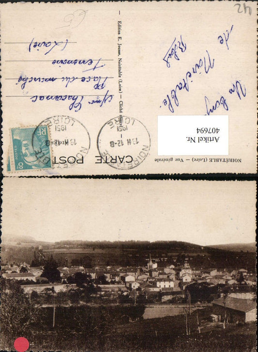 407694,Rhone-Alpes Loire Noiretable Vue generale Totale