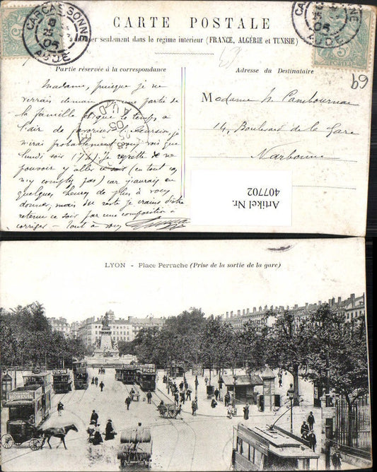 407702,Rhone-Alpes Rhone Lyon Place Perrache Platz