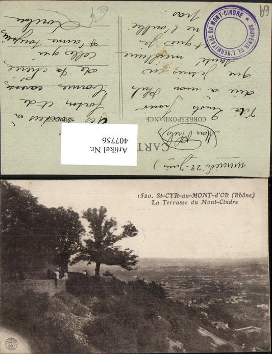 407756,Rhone-Alpes Rhone St-Cyr-au-Mont-d'Or La Terrasse du Mont-Cindre