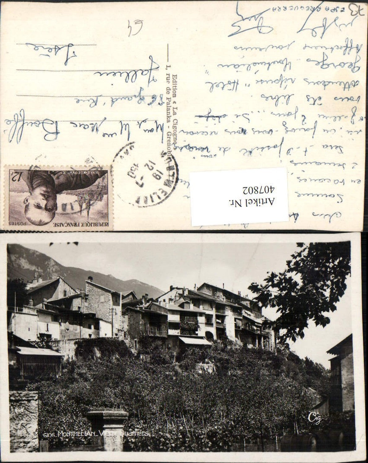 407802,Rhone-Alpes Savoie Montmelian Vieux Quartiers Häuser