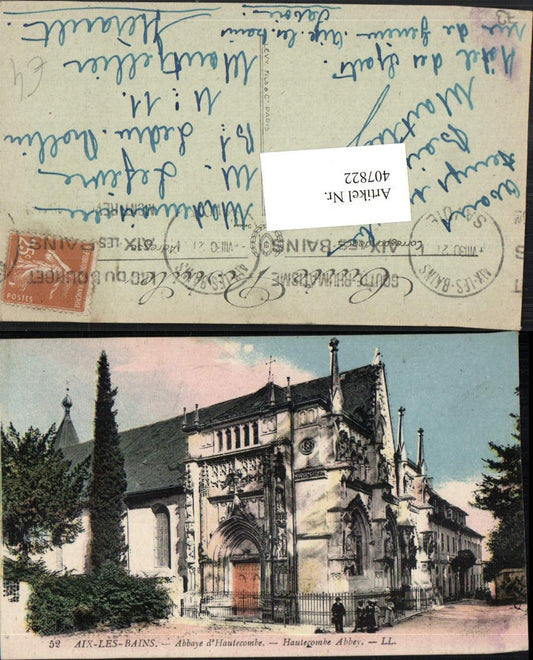 407822,Rhone-Alpes Savoie Aix-les-Bains Abbaye d'Hautecombe Kloster