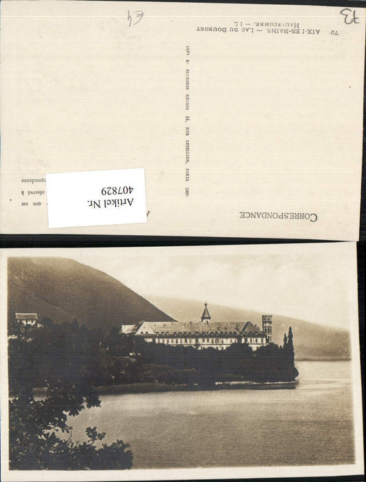 407829,Rhone-Alpes Savoie Aix-les-Bains Lac du Bourget Hautecombe Kloster