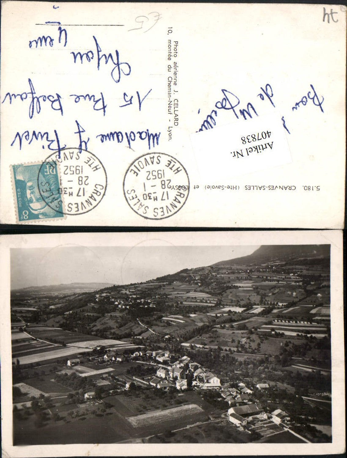 407838,Rhone-Alpes Haute-Savoie Granves-Salles et Lossy Totale