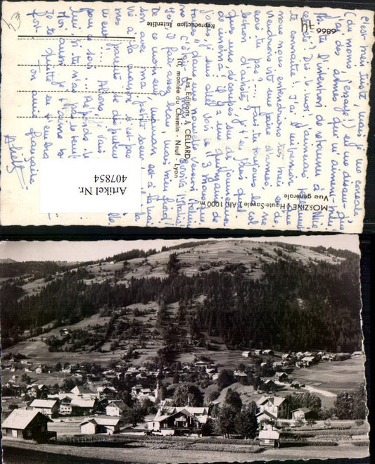 407854,Rhone-Alpes Haute-Savoie Morzine Vue generale Totale