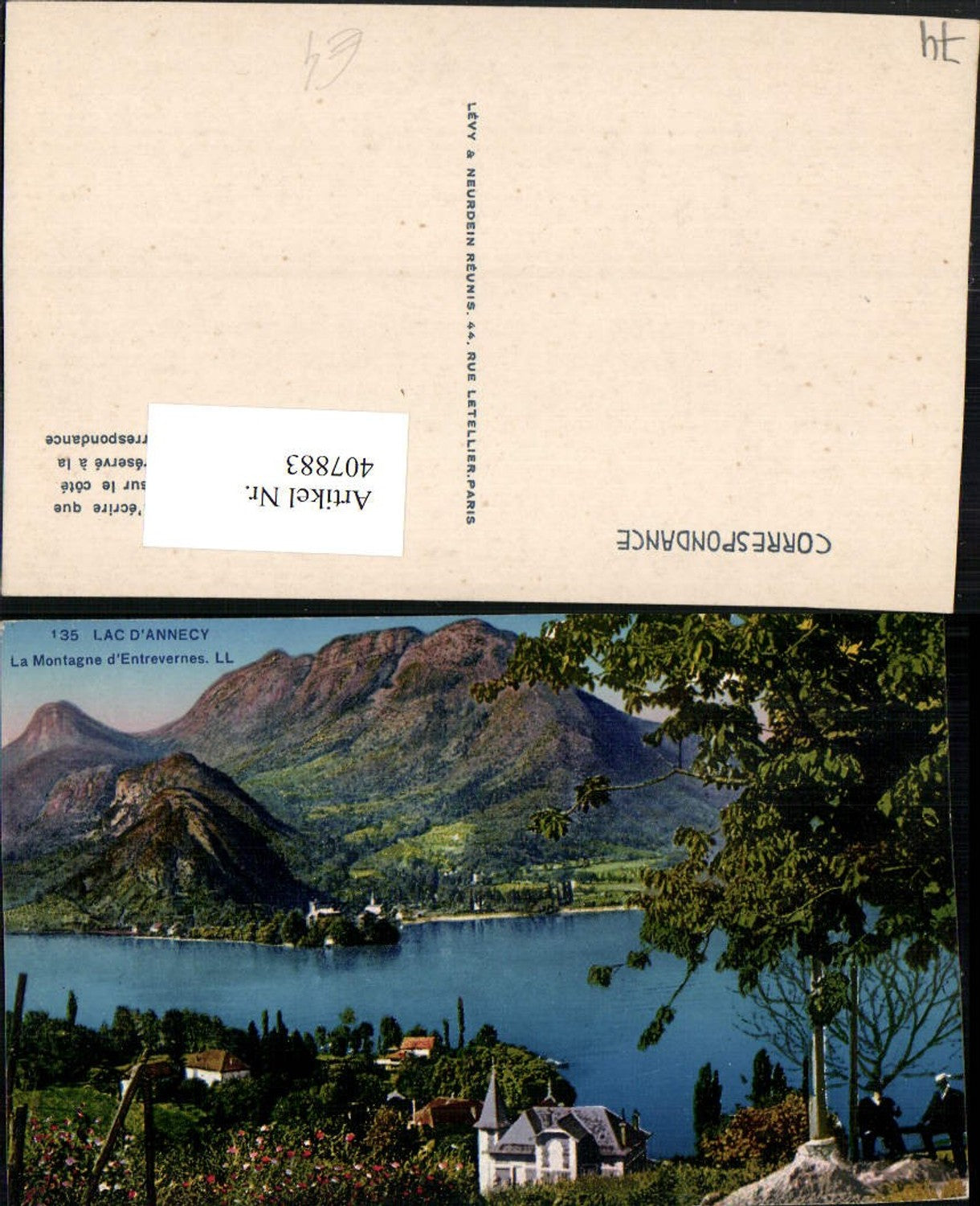 407883,Rhone-Alpes Haute-Savoie Lac d'Annecy La Montagne d'Entrevernes See