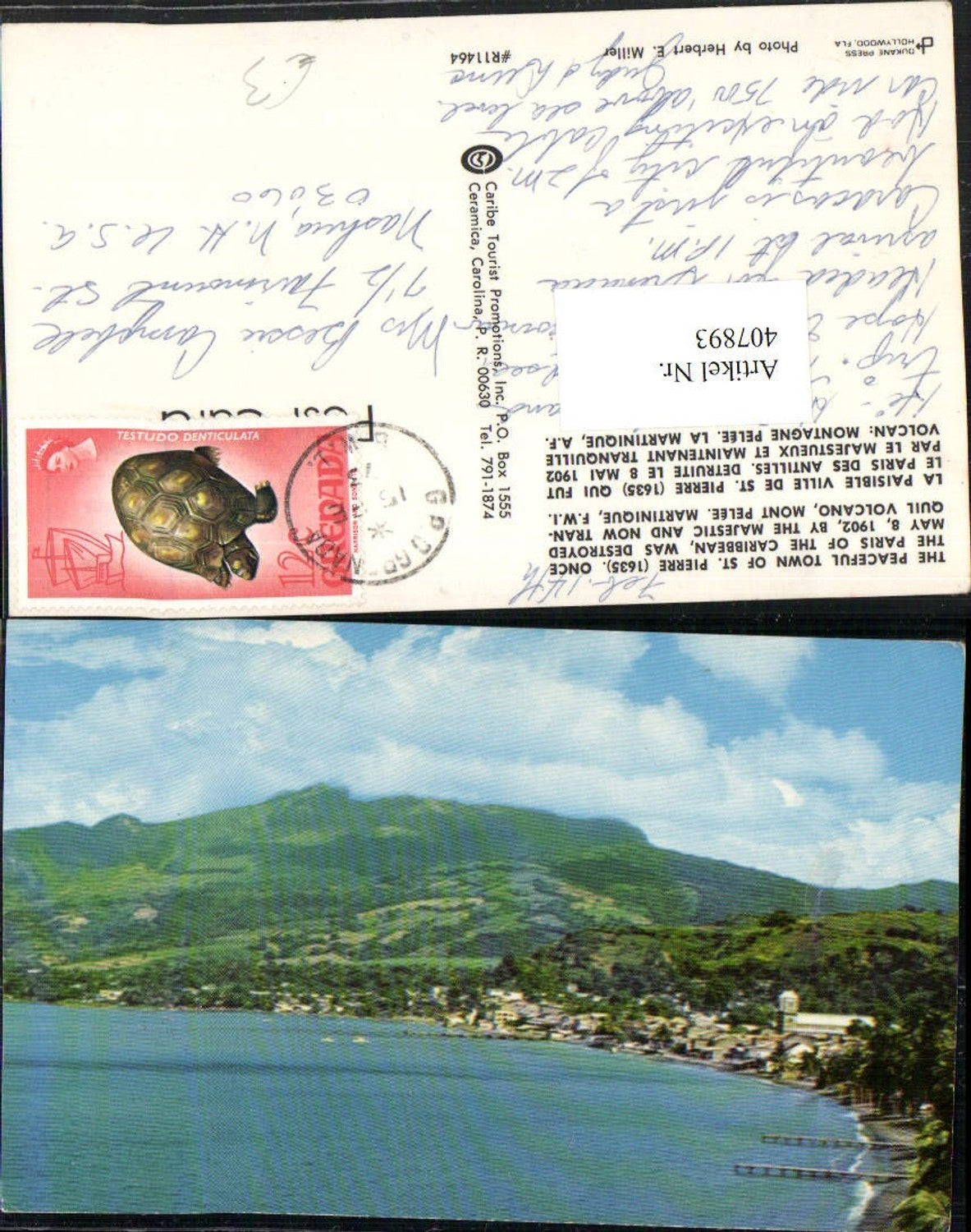 407893,Outre-Mer Martinique Mont Pelee St. Pierre Totale